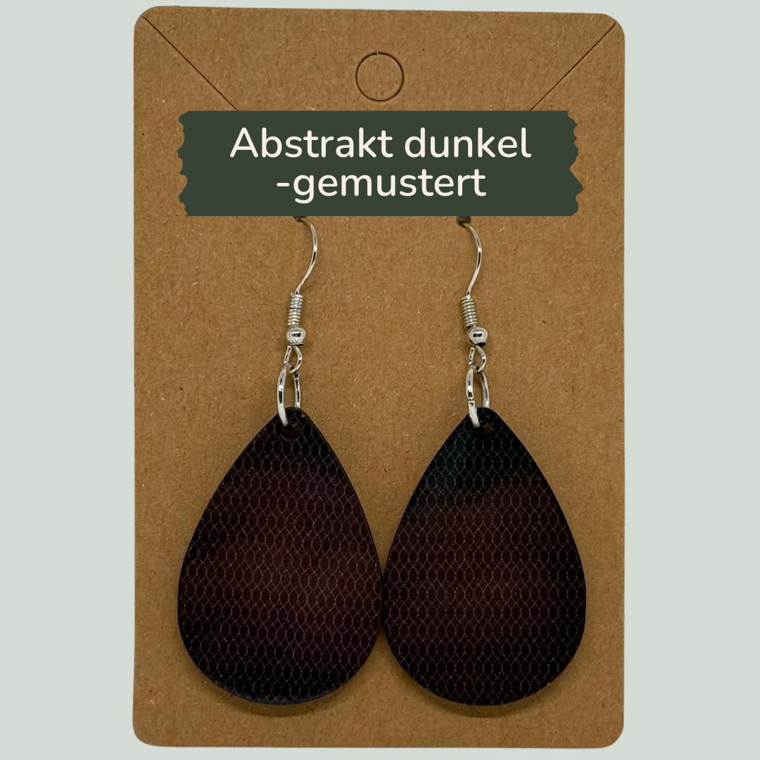 Sublimierte Ohrringe mit einzigartigen Designs – Leicht & stilvoll