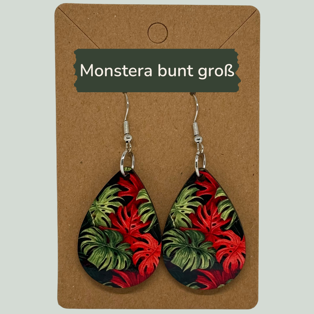 Sublimierte Ohrringe mit einzigartigen Designs – Leicht & stilvoll