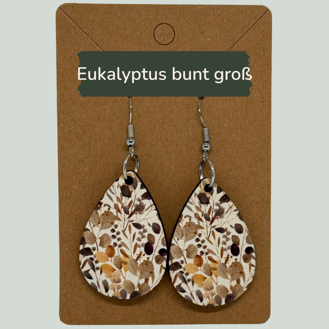 Sublimierte Ohrringe mit einzigartigen Designs – Leicht & stilvoll