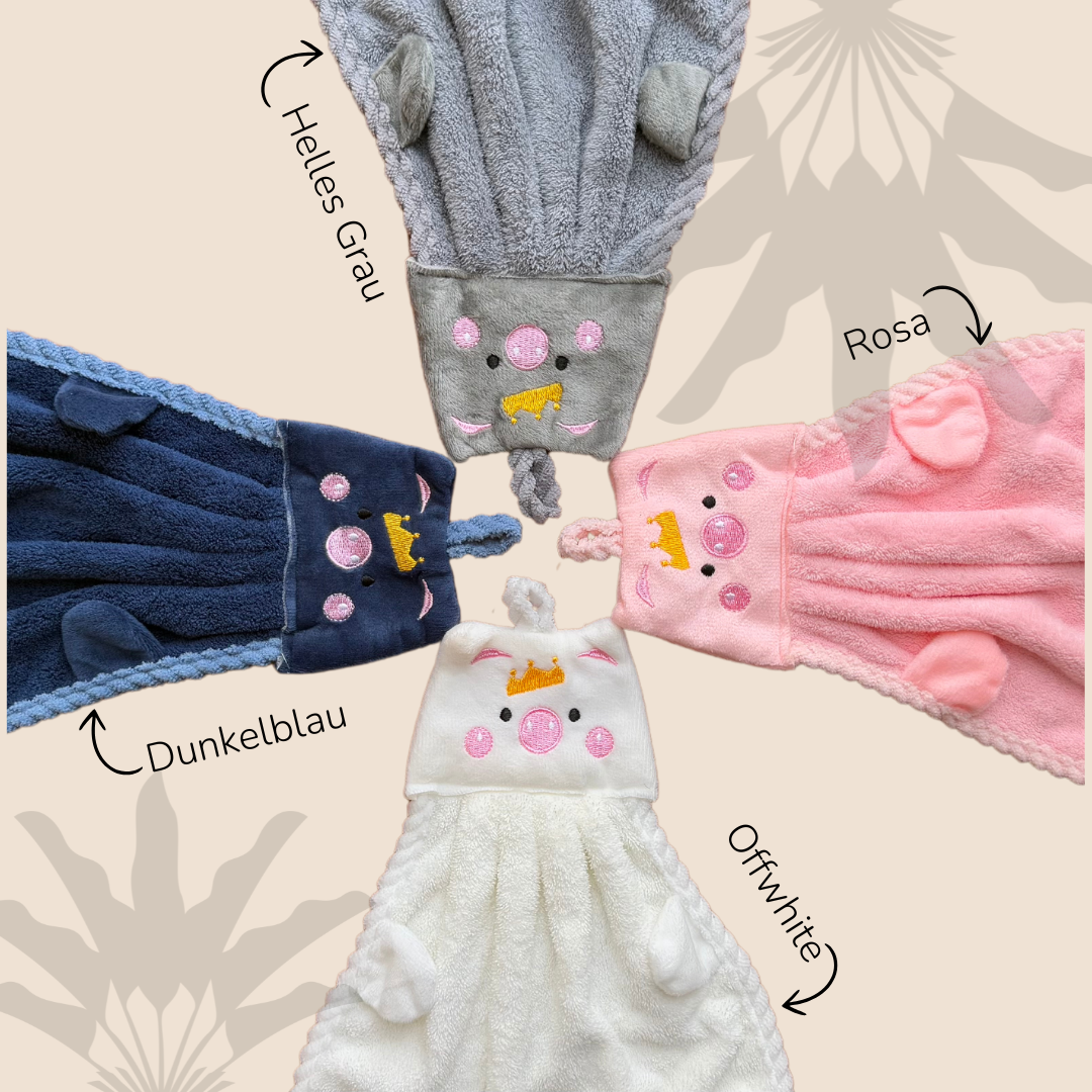 Kinder Handtuch "Schweinchen"