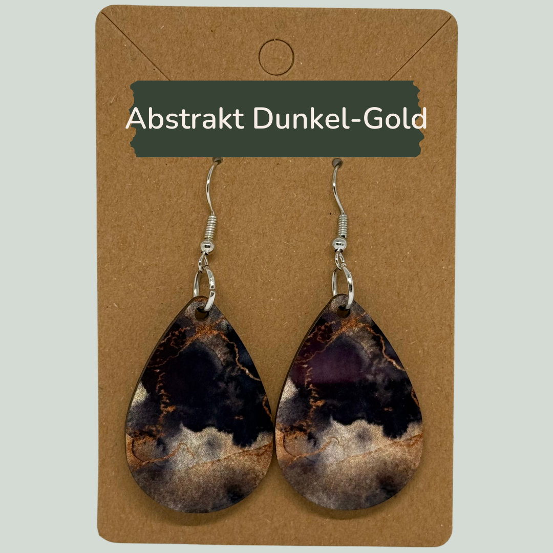 Sublimierte Ohrringe mit einzigartigen Designs – Leicht & stilvoll